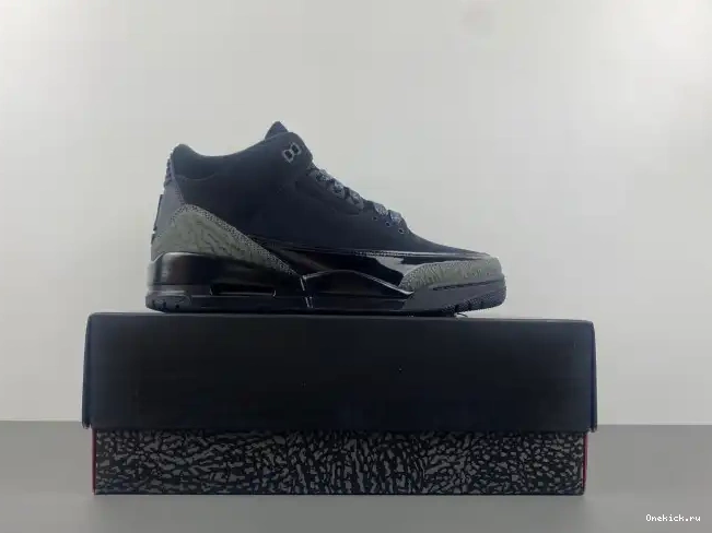 One Kick Air CK9246-168 Cat 3 Jordan Retro Black 0627